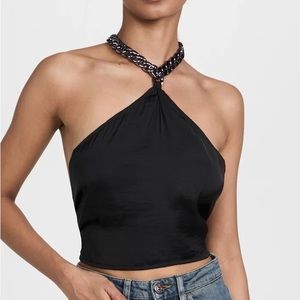 Chain halter top NWT BB Dakota Steve Madden
